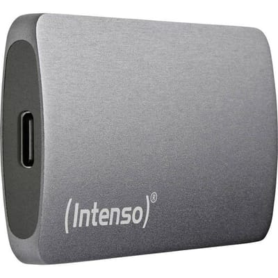 (Intenso) TX800 1TB Portable SSD - externe SSD - 1TB - USB 3.2 - 20Gbit/s - aluminium