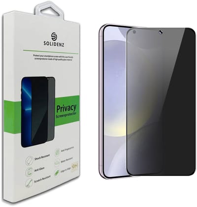 Solidenz Privacy Screenprotector - Geschikt voor Samsung Galaxy S24 FE