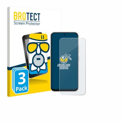 BROTECT - Screenprotector voor ZTE Nubia V80 Pro - Folie Beschermfolie Beschermglas matte 3 Stuks