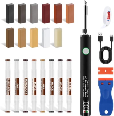 MKSS® Laminaat Reparatieset - Laminaatvuller - Vuller - Stiften Set