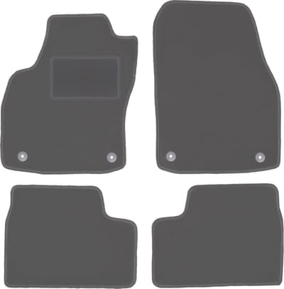 Grafiet automatten voor: Opel Astra H sedan, hatchback, stationwagen, TwinTop, cabrio, coupé (2003-2010)