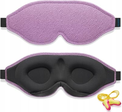 Merkloze Roze Slaapmasker - 100% Lichtblokkerend & Zacht
