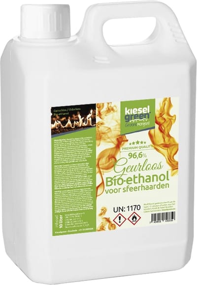 Bioethanolshop 10 Liter Bioethanol 96.6% bio ethanol biobrandstof in Jerrycan