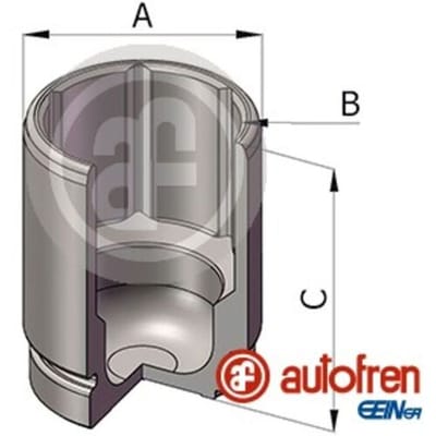 Zuiger, remklauwcilinder AUTOFREN SEINSA D0-25974