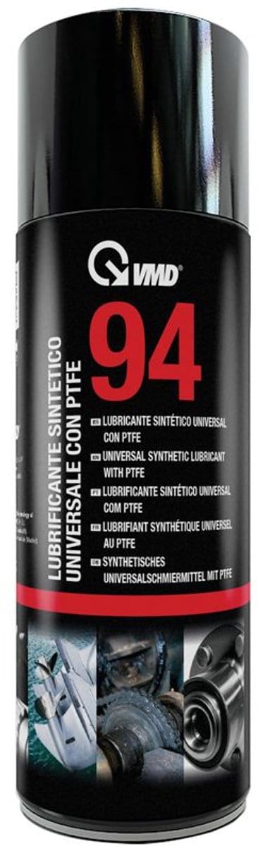 Onderhoudsspray met PTFE 400 ml - Synthetische Smeerspray met Waterafstotende, Slijtvast Beschermende Werking voor Industriële Apparatuur [17294]