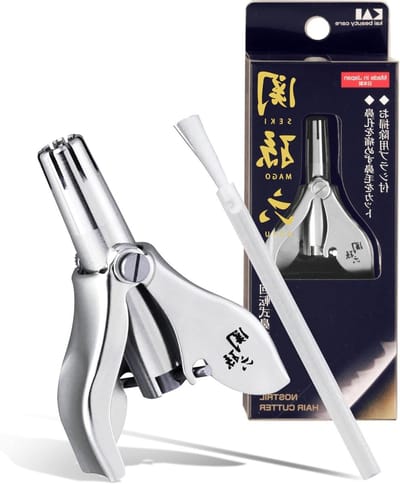 Neushaartrimmer - Schaartje - Persoonlijke verzorging - Roestvrij staal - 38 x 56 mm - Zilver