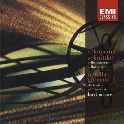 1-CD Schumann / Schnittke - Cello Concertos (1992) - Natalia Gutman / The London Philharmonic / Kurt Masur