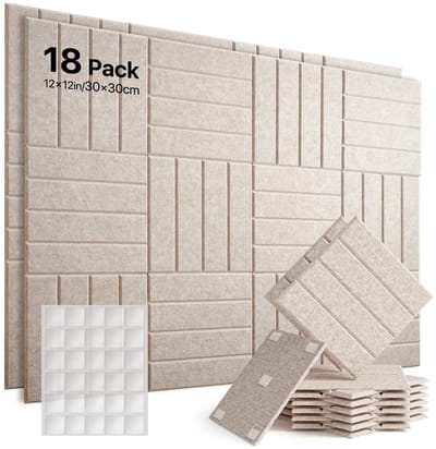 Dailygoods- Prikbord Groot - Vilt 100% Recyclebaar - Zelfklevend - 18 Stuks - 90 Dubbelzijdige Kleefpads - Decoratief Memobord - Pinnwand