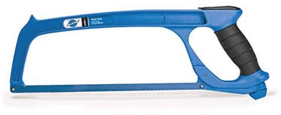 IJzerzaag gereedschap met aluminium frame en bladspanningsregelaar