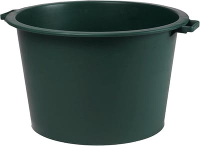 Ronde Kunststof Emmer 75 Liter – Ø 60 x H 38 cm – Groen
