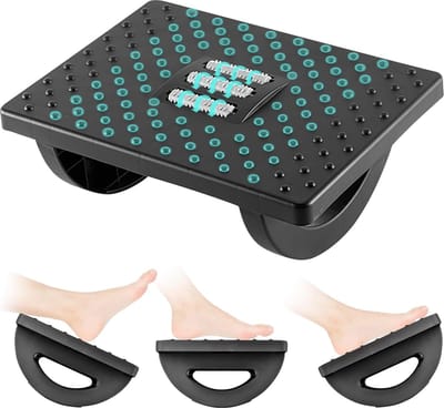 Lexium Voetensteun Bureau - Voetensteun Ergonomisch - Voetenkussen voor zithouding thuis of op kantoor