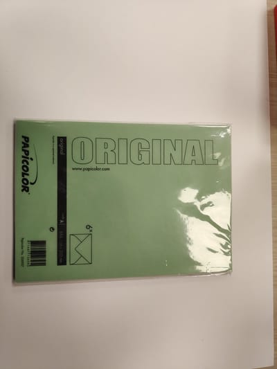 Papicolor Envelop Formaat 156 X 220 Mm Kleur Grasgroen