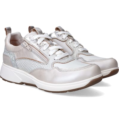 Dames Veterschoenen Xsensible Grenoble Soft Pearl Combi Hx Beige - Maat 41