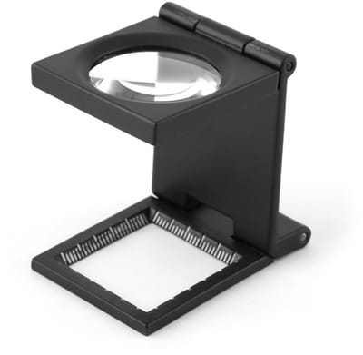 Dailygoods - Opvouwbare Loep Vergrootglas 10x28mm voor Juweliers en Lezen