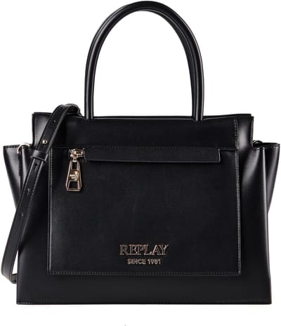 Replay Schoudertas 45 cm - Dames - black