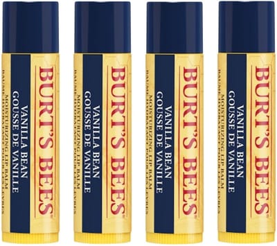 BURT'S BEES - Lip Balm Vanilla Bean - 4 Pak