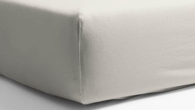 Snoozing Jersey Stretch - Hoeslaken - Eenpersoons - 70/80x200/220 cm - Ivoor