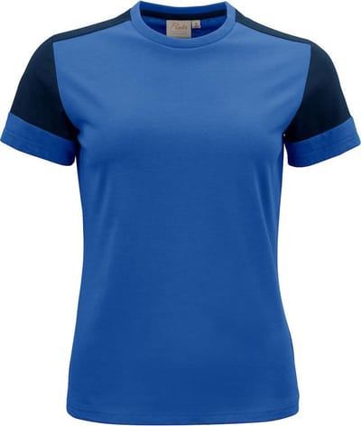 Printer Prime T-Shirt Dames Kobalt/Marine - Maat XS