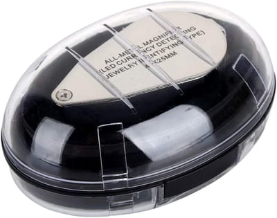Metalen Juweliersloep - Vergrootglas LED - Sieraden Inspectie - 40x Vergroting - 25mm Lens