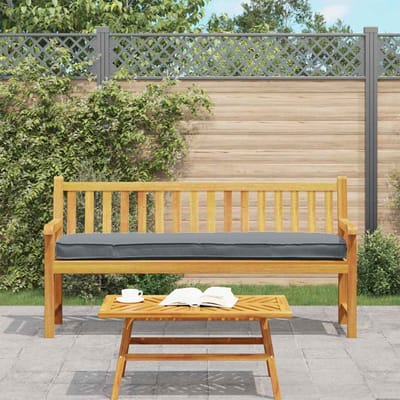 vidaXL - Pallet - Kussen - Set - 2 - st - Oxford - Stof - Antraciet - 200 - x - 40 - x - 8 - cm