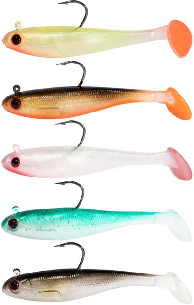 Vislokset - geschikt voor snoekbaars, zeebaars, forel en andere vissen - inclusief zwemmend kunstaas, jigging kunstaas en langzaam zinkend zoet- en zoutwater vissets - een geweldig viscadeau voor mannen.
