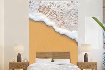 Behang - Fotobehang Strand - Water - Zee - Tropisch - Zomer - Breedte 195 cm x hoogte 300 cm