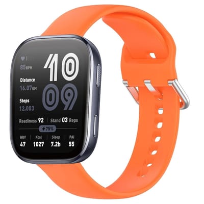 JHUBERS - Zachte Siliconen Horlogeband 22 mm voor Smartwatch
