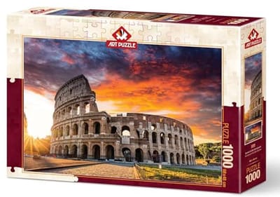 1000 stukjes puzzel zonsondergang Colosseum