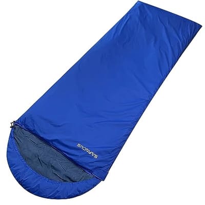 Camping Slaapzak 3 Seizoen - Lichtgewicht en Gemakkelijk te Gebruik voor Volwassenen en Kinderen - Ideaal voor Outdoor Reizen