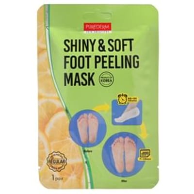 PUREDERM - Shiny & Soft Foot Peeling Mask - Voetmasker