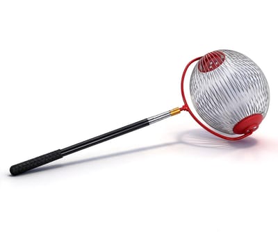 Dailygoods- Notenverzamelaar Roestvrij Staal - Fruitcollector - Lichtgewicht Ontwerp - Eikelraper - Multifunctioneel - Duurzaam - Fruitverzamelaar