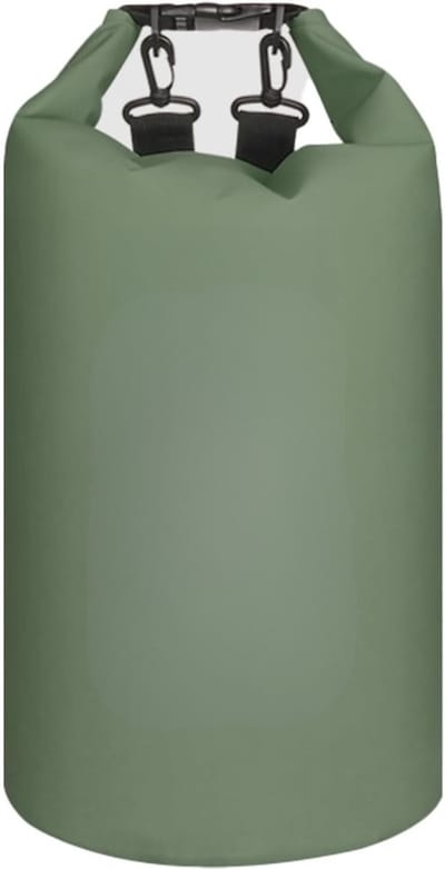 Famanu – Dry Bag - waterdichte tas - zwemtassen 2 l/5 l/10 l/15 l/20 l/25 l/30 l - droogzak voor paddleboarding - natte tassen voor reizen - outdoor camping - Sage Groen - 20L