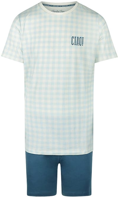Charlie Choe pyjama jongens - blauw - N59050-42 - maat 110/116