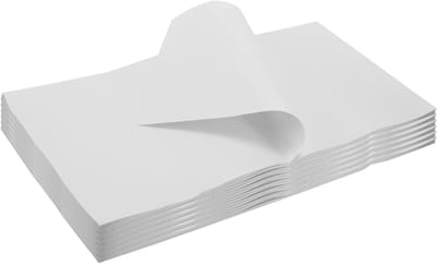 Inpakpapier Wit 300 Vellen 60 x 30 cm 42 g/m² voor Verpakking en Geschenken, Ideaal voor Feestdagen en Cadeaus
