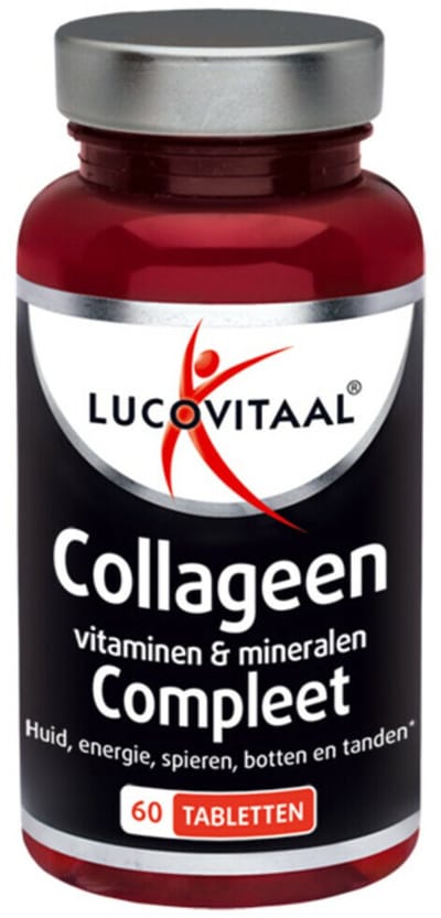 Lucovitaal Collageen Vitaminen en Mineralen Compleet - 2 x 60 tabletten - Voordeelverpakking