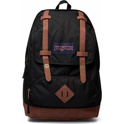 JanSport CORTLANDT Rugzak, 25 Liter, 15 inch laptopvak - Black