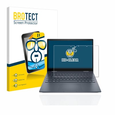 BROTECT - Screenprotector voor HP Envy x360 13-bfxxx - Folie Beschermfolie transparant 2 Stuks