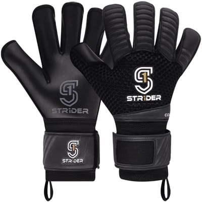 Str1der Core keepershandschoen | Zwart | Maat 8