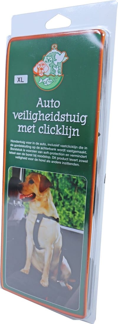 Auto Veiligheidstuig - Inclusief Clicklijn - Nylon - Maat XL