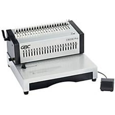 GBC CombBind CB25E Pro - elektrische inbinder, perforeren 25 vellen, inbinden 500 vellen, A4, rug 51 mm, zilver