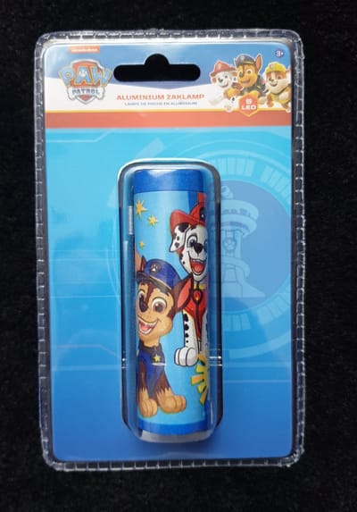 Paw Patrol Aluminium Zaklamp