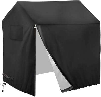 Speelhuis Hoes - Beschermhoes Tuin - Buiten Bescherming - Waterdicht UV Bestendig - 145 x 145 x 160 cm - Zwart
