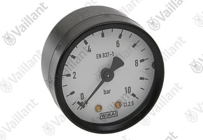 VAILLANT manometer VSC S 126+196/2-C 180/200 o.a. Vaillant-nr. , 117209