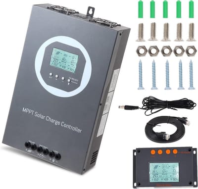MPPT Solar Laadregelaar 100A Automatische 12V 24V 36V 48V met LCD Scherm