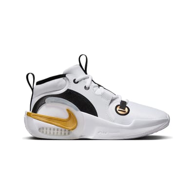 Nike Air Zoom Crossover 2 GS Blanc Or Métallisé Chaussures de Sport pour Enfants Teinte Noire FB2689-100 38