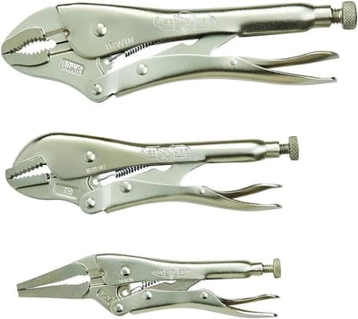 3-delige Vise-griptang set voor optimale grip en veelzijdigheid