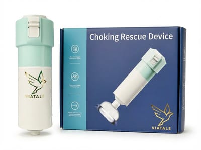 VIATALE Anti-Verstikking Apparaat -3 Maskers Baby/Kind/Volwassene - CE Gecertificeerd - Choking Rescue - XSPLASH