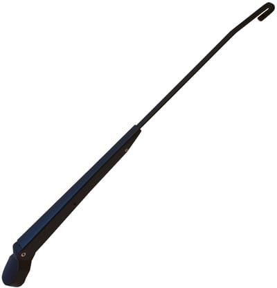 Roca Standaard wisserarm W10/12, Zwart/RVS 474-612mm