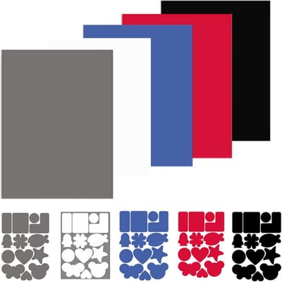 Set van 10 Zelfklevende Nylon Reparatie Patches, 20 x 14,5 cm, Ideaal voor Duvets en Slaapzakken, Verkrijgbaar in 5 Kleuren