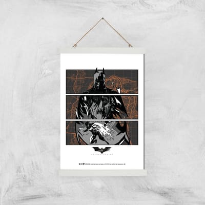 Batman Begins Poster Giclee Art Print - A3 - White Hanger